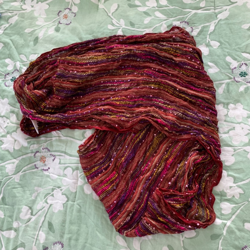 Multicolored Infinity Scarf - Picture 2 of 2